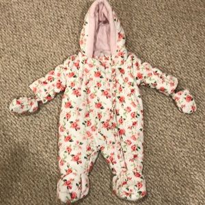 Snowsuit baby girl